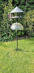 Woodside Bird Feeding Station Stabiliser Heavy Duty Steel Universal Up To 28 Mm Staked Rods