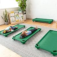 Vista 43 de ECR4Kids - Cama apilable para niños, para el cuidado diurno