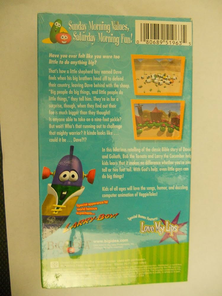 Amazon.com: Dave and the Giant Pickle (VeggieTales) : Veggie