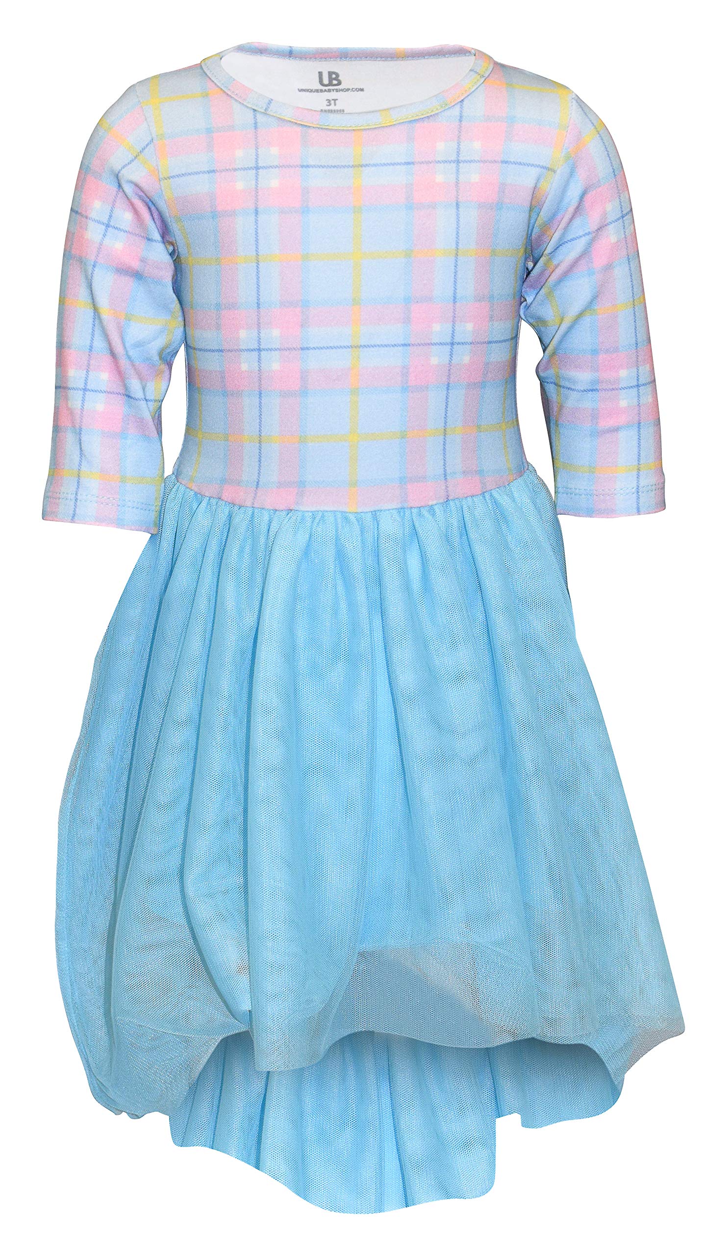 Girls Long Sleeve Tulle Tutu Dresses for Kid and Toddler