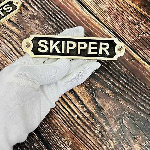 Vista 13 de Mind Your Head Plaques Door Sign Wall Sign Vintage Antique Shabby Chic Style Irish Door & Cellar Warning Sign/Notice Distressed Faux Brass