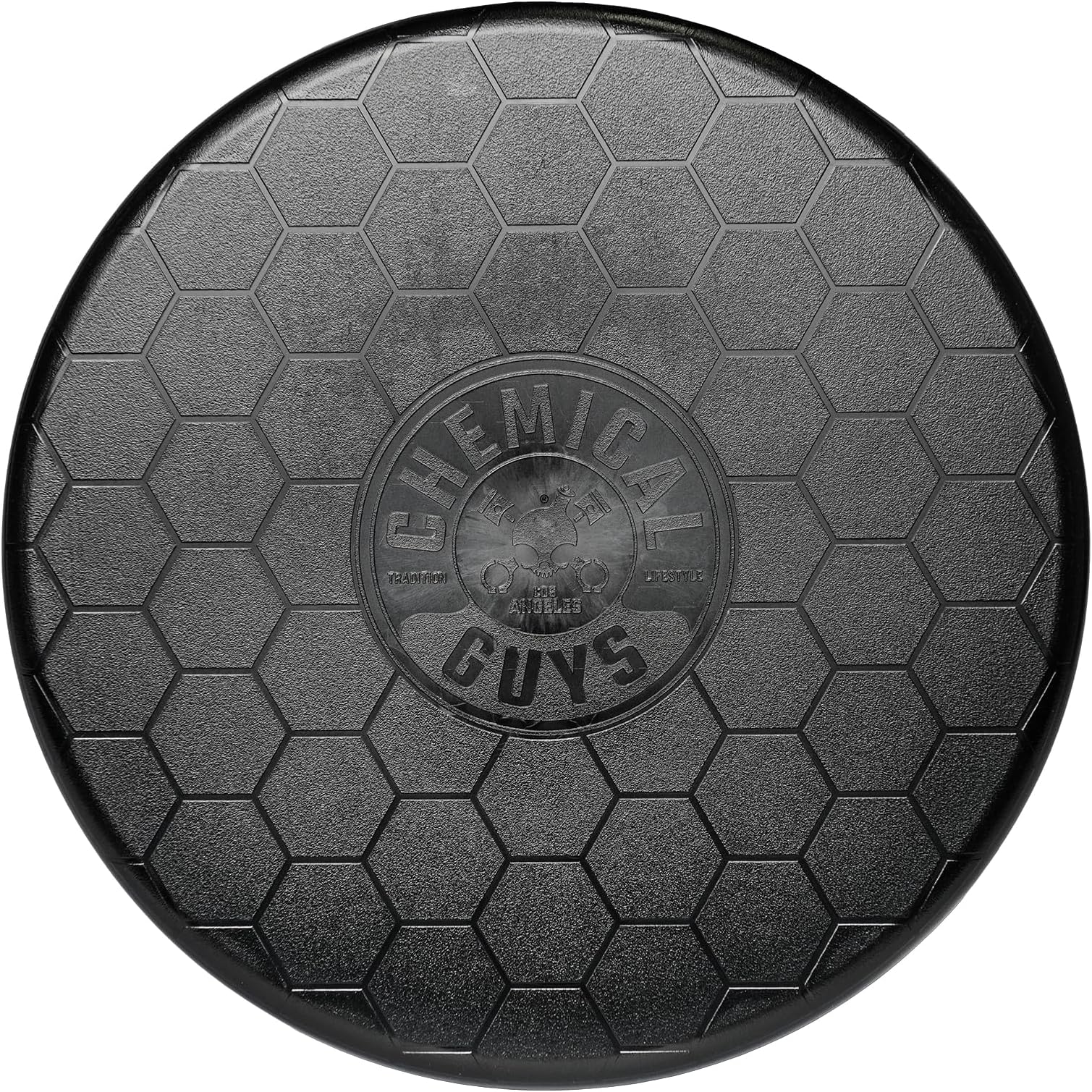 Chemical Guys IAI519 Car Wash Bucket Lid, Black (Can Be Used as Seat, Storage, Etc) - Fits Chemical Guys Bucket & Other Standard Buckets; Bucket Not Included