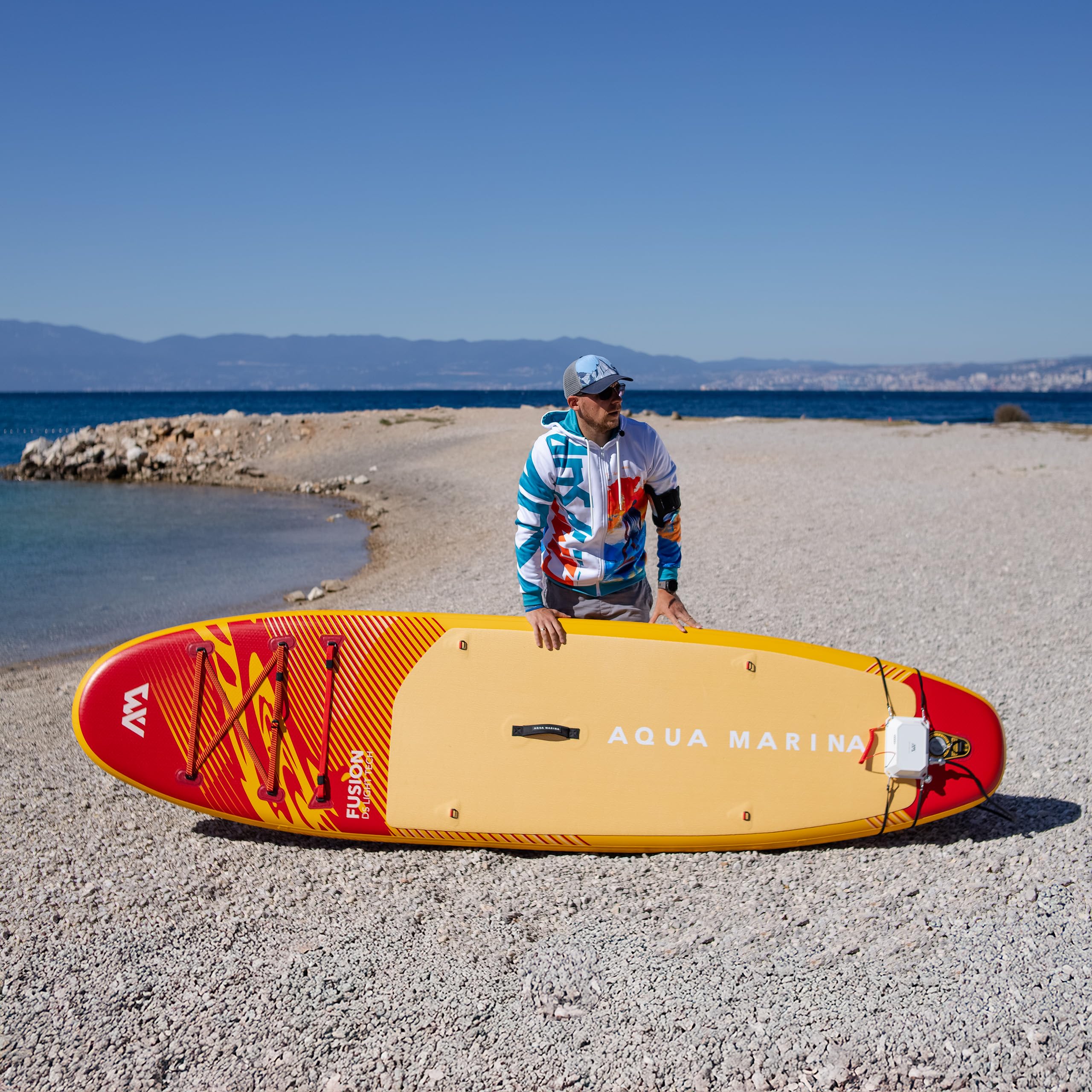 Aqua Marina Fusion 10'10" Before Sunset 2026 – Aufblasbares SUP Board Allround für Anfänger – Stand Up Paddle Board Komplettset – Limited Edition