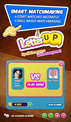 Letter UP: Live Word Game – vue 5