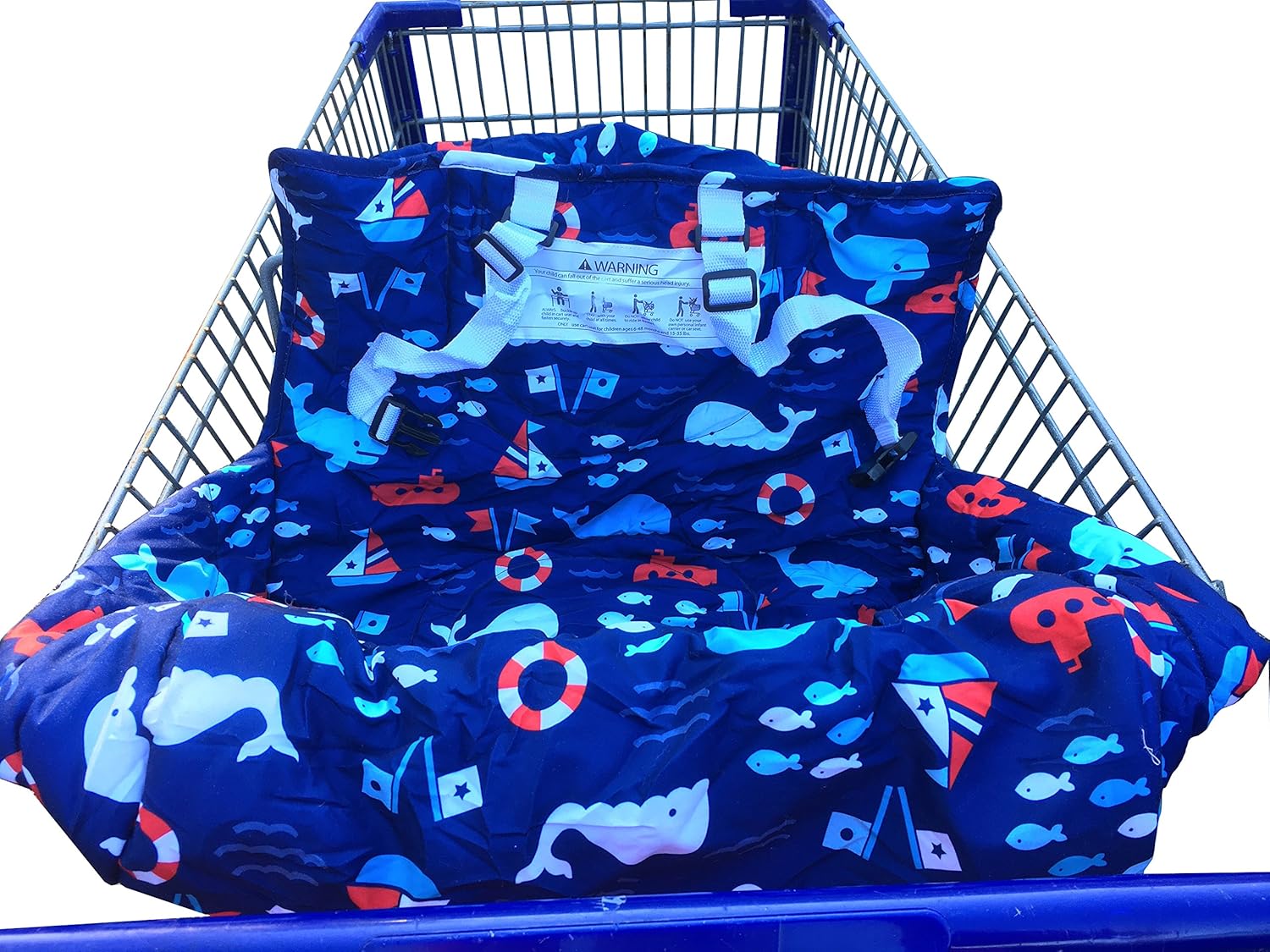 Ol Mama Premium 2in1 Shopping Grocery Cart/High Chair
