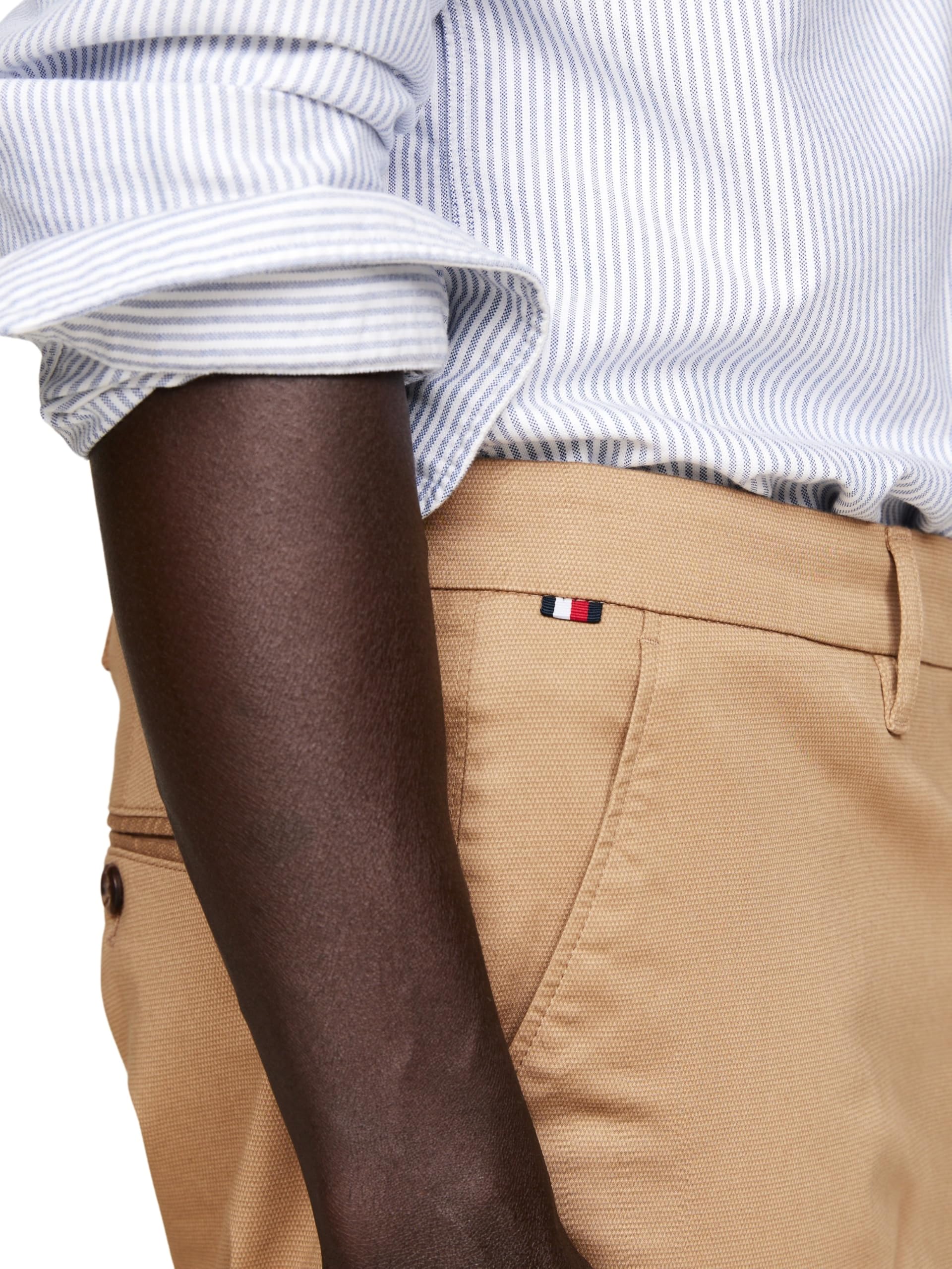 Tommy Hilfiger Pantalones Chino Hombre Bleecker Printed Structure Slim Fit