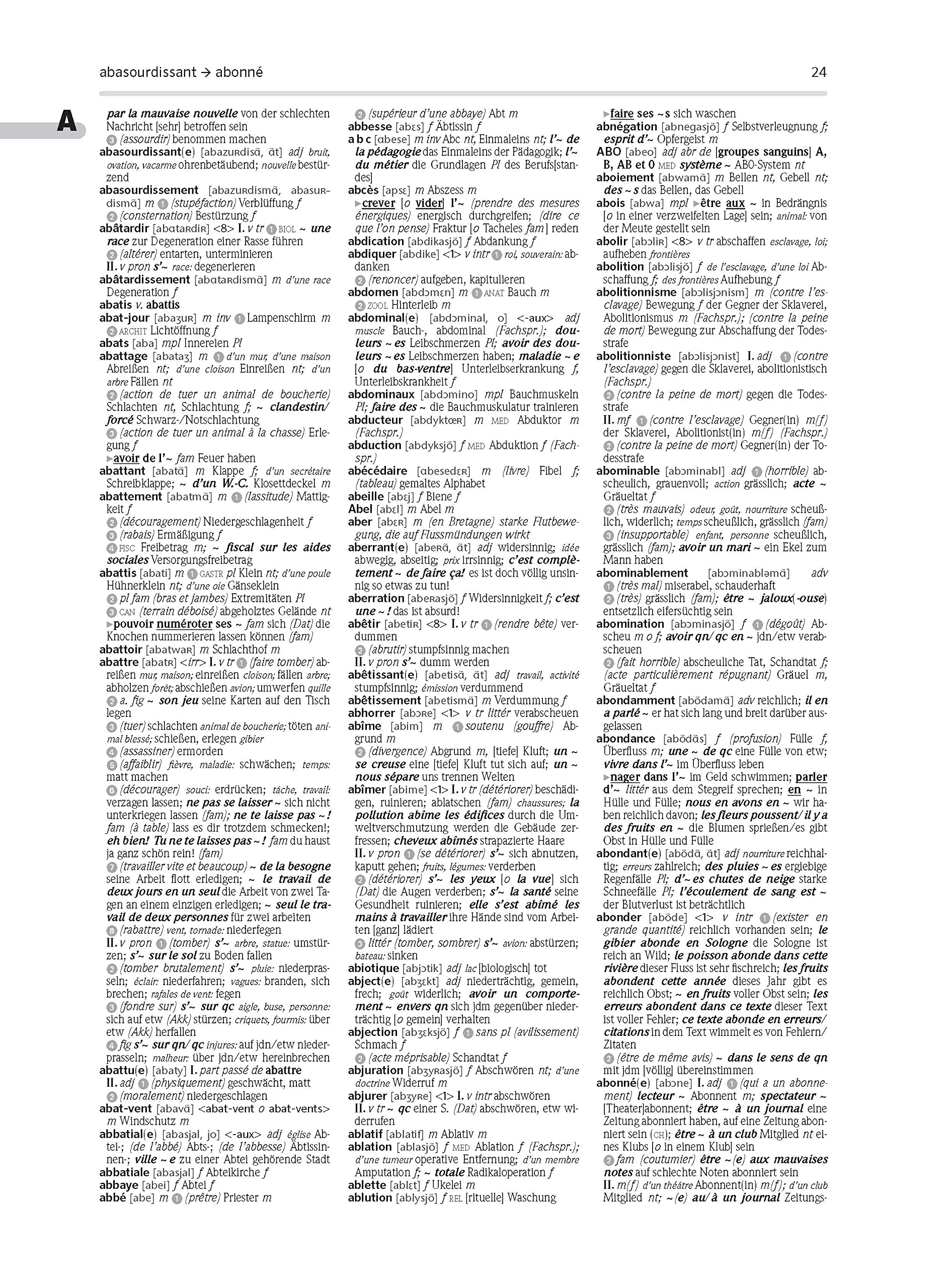 PONS Großwörterbuch Französisch: Französisch-Deutsch / Deutsch-Französisch mit Wörterbuch-App