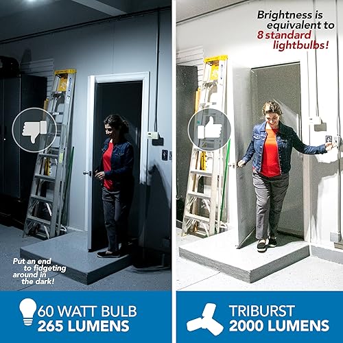 Miniatura 4 de Triburst by Bell+Howell, ASON TV 4000 lúmenes6500 Kelvin luces interiores, iluminación ultra brillante con 144 bombillas LED y panel triple