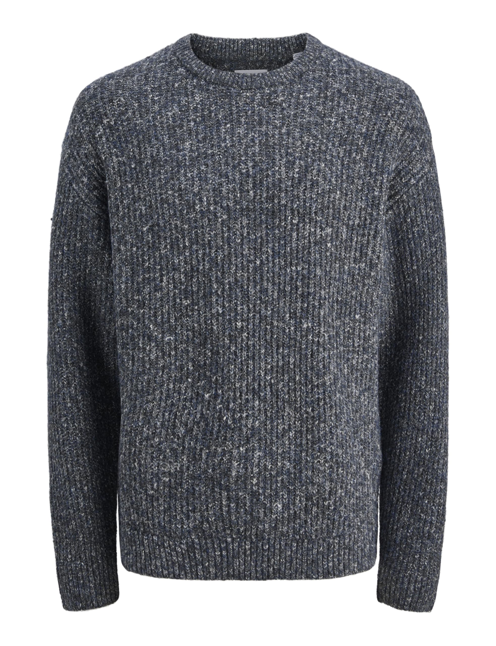 Jack & Jones Men's Stormy Weather Jjgrady Melange Knit Crew Neck, Xl