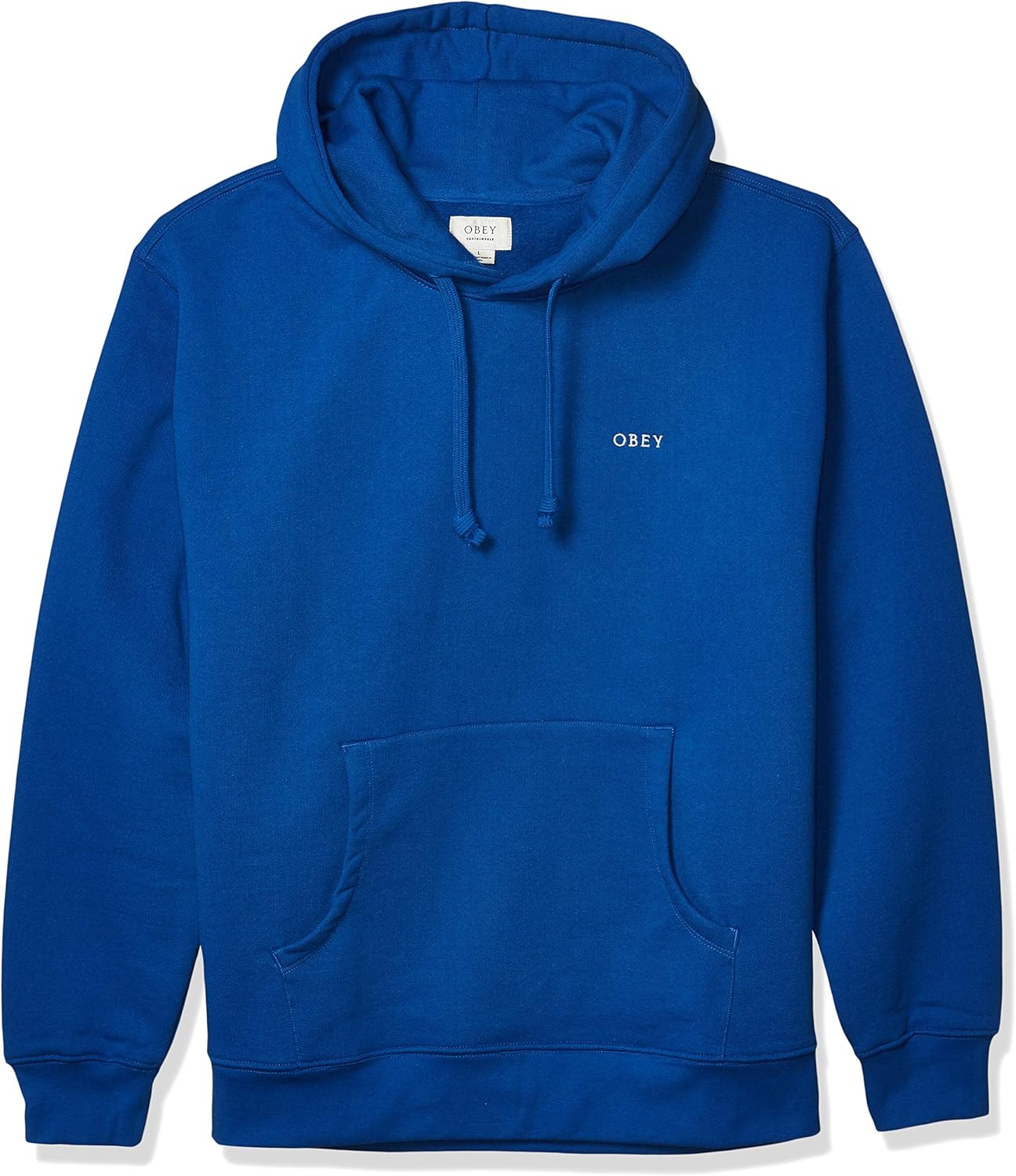 Obey Men's Sweatshirt, Recycled Yarns, Ideals Sustainable Hood: Clothing