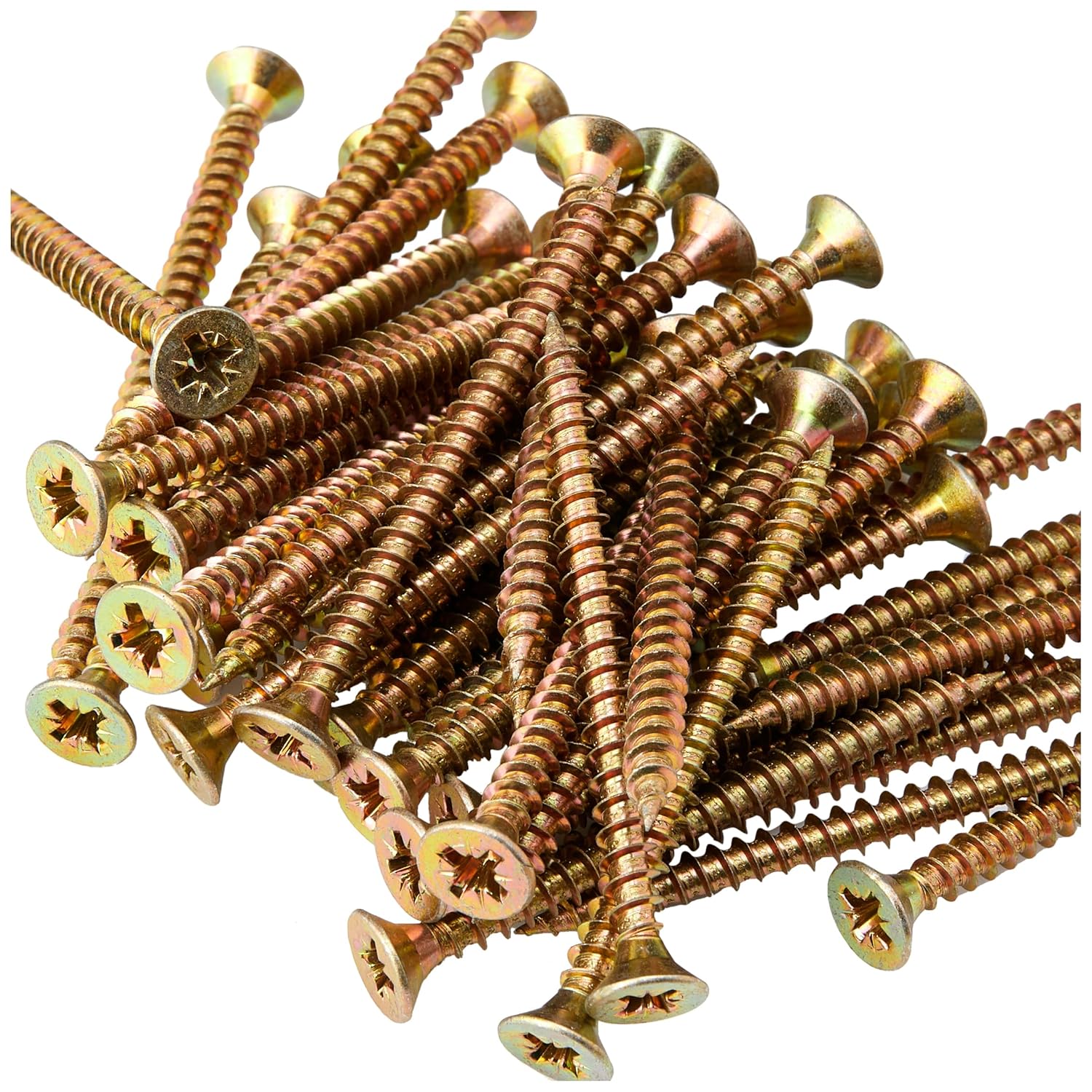 MPS680Y Multi-Purpose Pozi Screw - Zinc Yellow Passivated