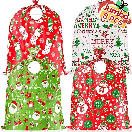 super large christmas gift bolsas