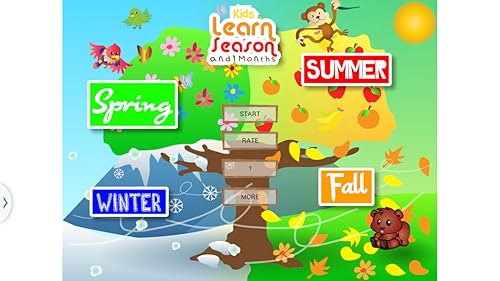 Kids Learn Seasons And Months