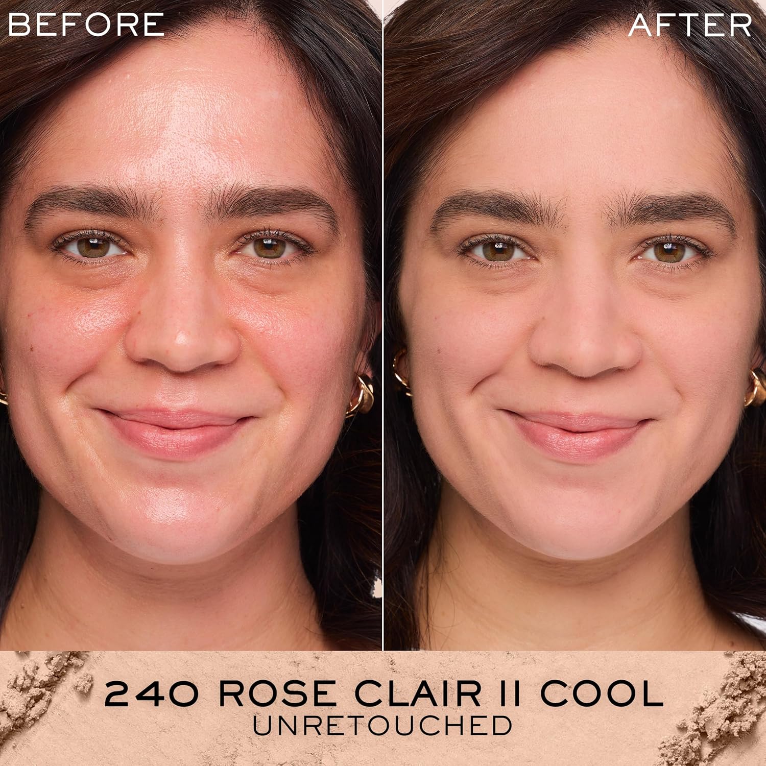 Lancôme Dual Finish Powder Foundation - Natural Finish, Sheer-to-Full Coverage, Longwear Powder Foundation, Controls Shine - Image 3