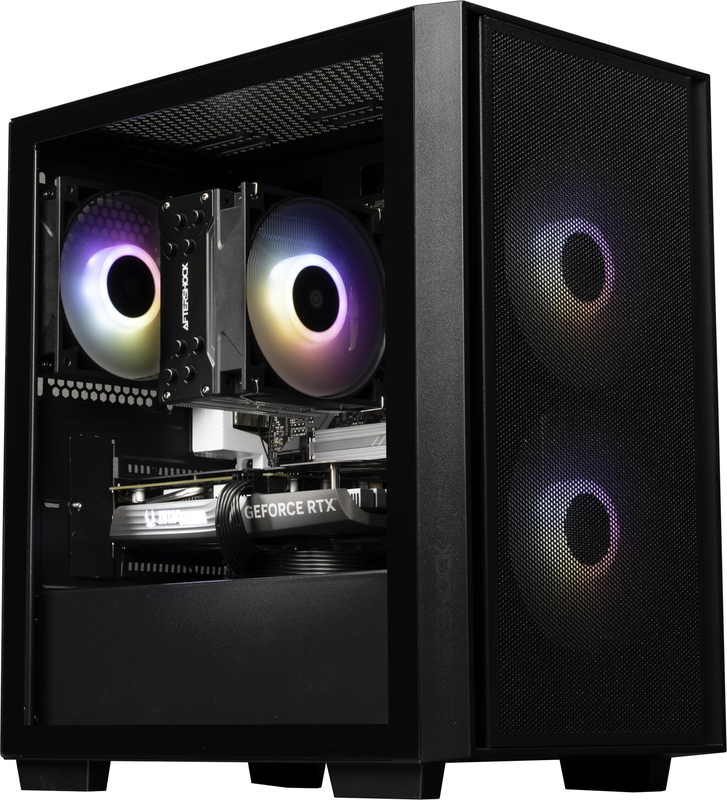 Aftershock Gaming PC | Rapid Desktop | Ryzen 5 7400F | RTX 4060, | 32GB RAM |1TB Gen4 SSD | 550W PSU