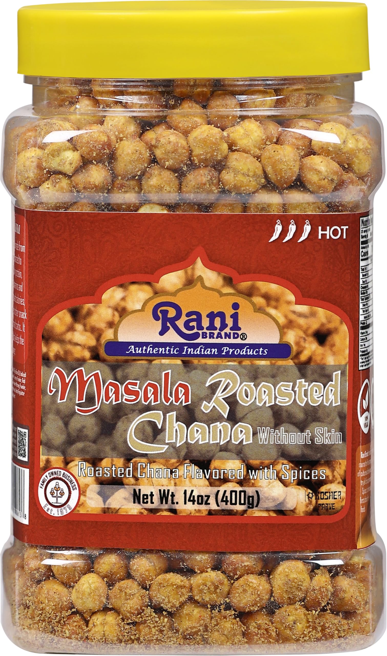 Amazon.com : Rani Roasted Chana (Chickpeas) Masala Flavor 14oz