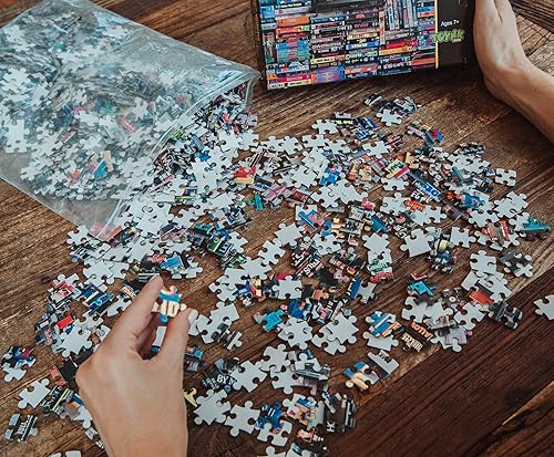 Miniatura 5 de Blockbuster Era - Rompecabezas de 1000 piezas, rompecabezas para niños y adultos, 28 x 20 pulgadas