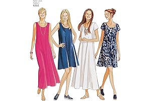 New Look 6352: Easy Sewing Pattern for Breezy Summer Dresses