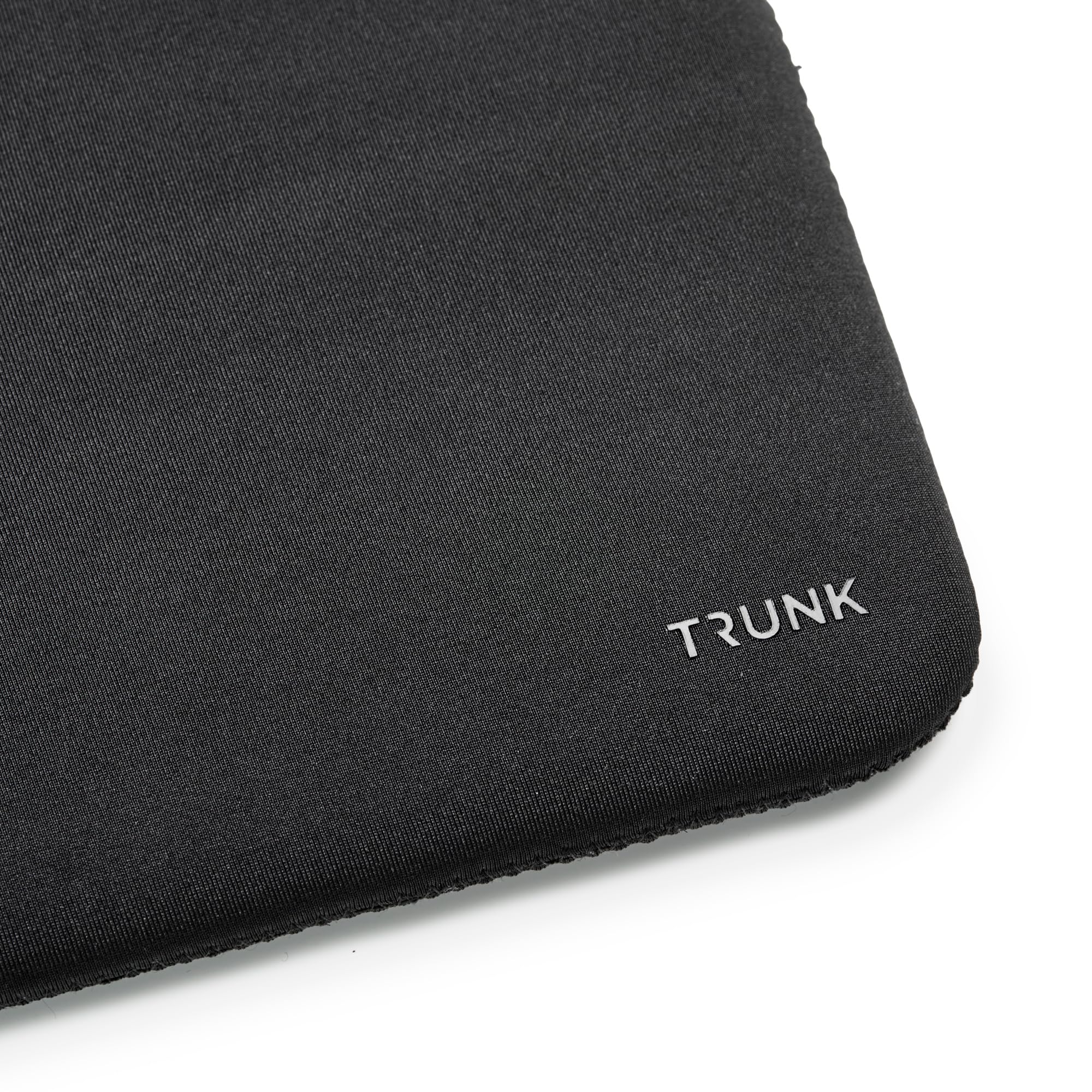 TRUNK Custodia per Laptop 14 Pollici Nero – Sleeve Sottile e Protettiva per Notebook e MacBook, Imbottita, Idrorepellente, Leggera e Resistente, con Cerniera, per Lavoro e Viaggio