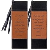 Mr. Pen- Christian Faux Leather Bookmarks, 2 Pack, Bible Verse, Religious Book Mark