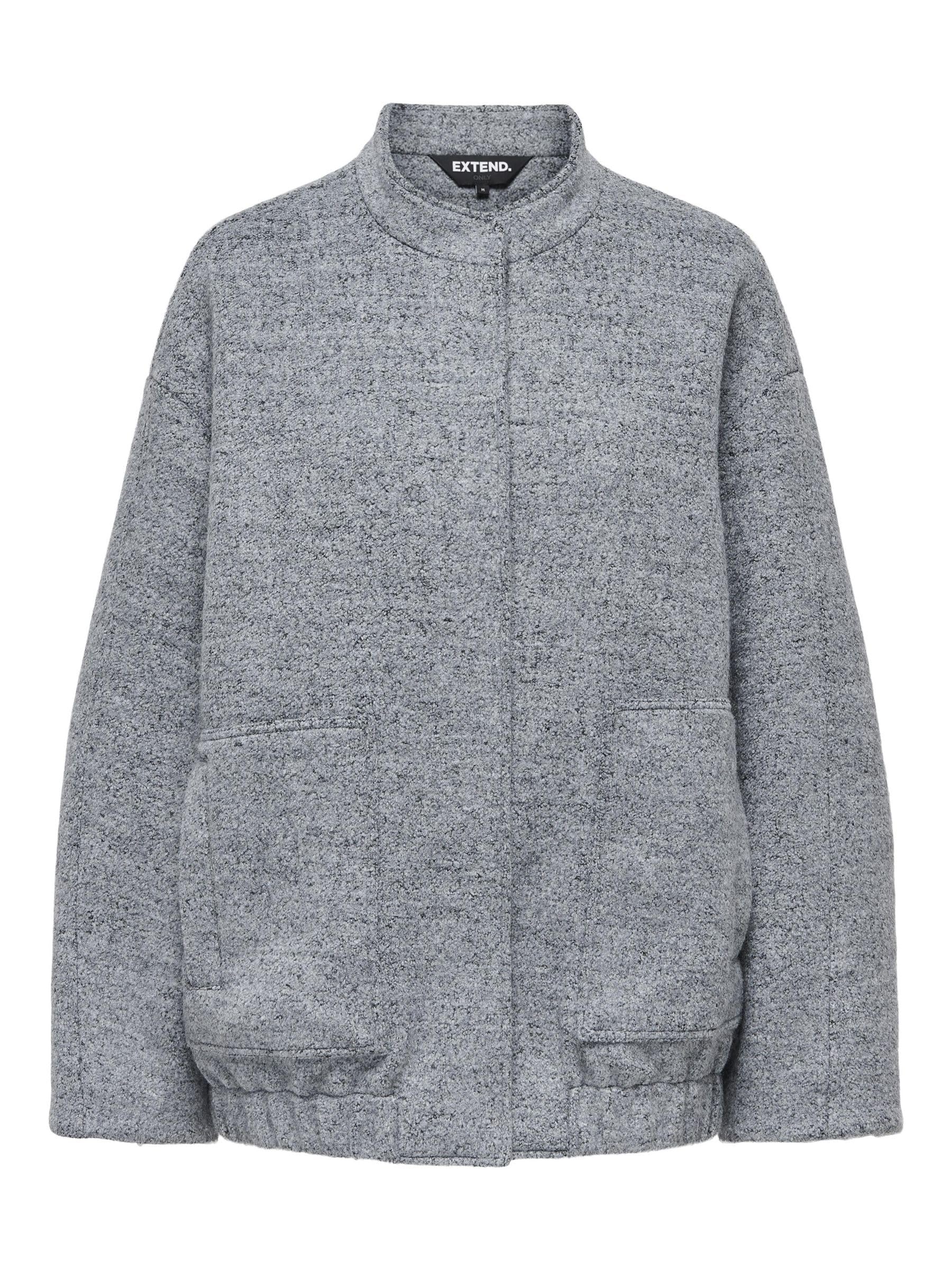 ONLY Bomber Jacket Damen Grau XL