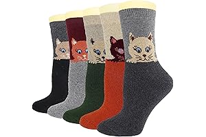 Wool Socks for Women: Keep Your Tootsies Toasty with These Purr-fectly Warm...