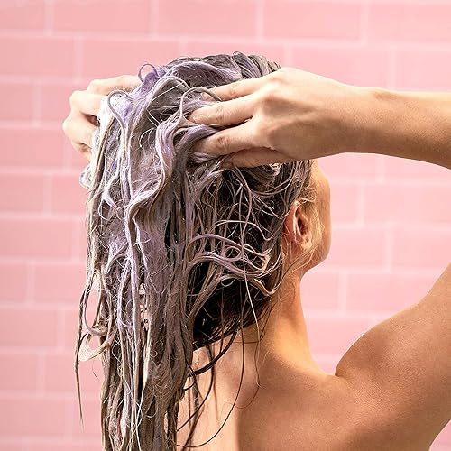 Miniatura 8 de OGX Rubio Enhancer  Gotas tonificantes moradas tono rubio para personalizar tu cabello rubio plateado pre-aligerado rubio natural con queratina sin