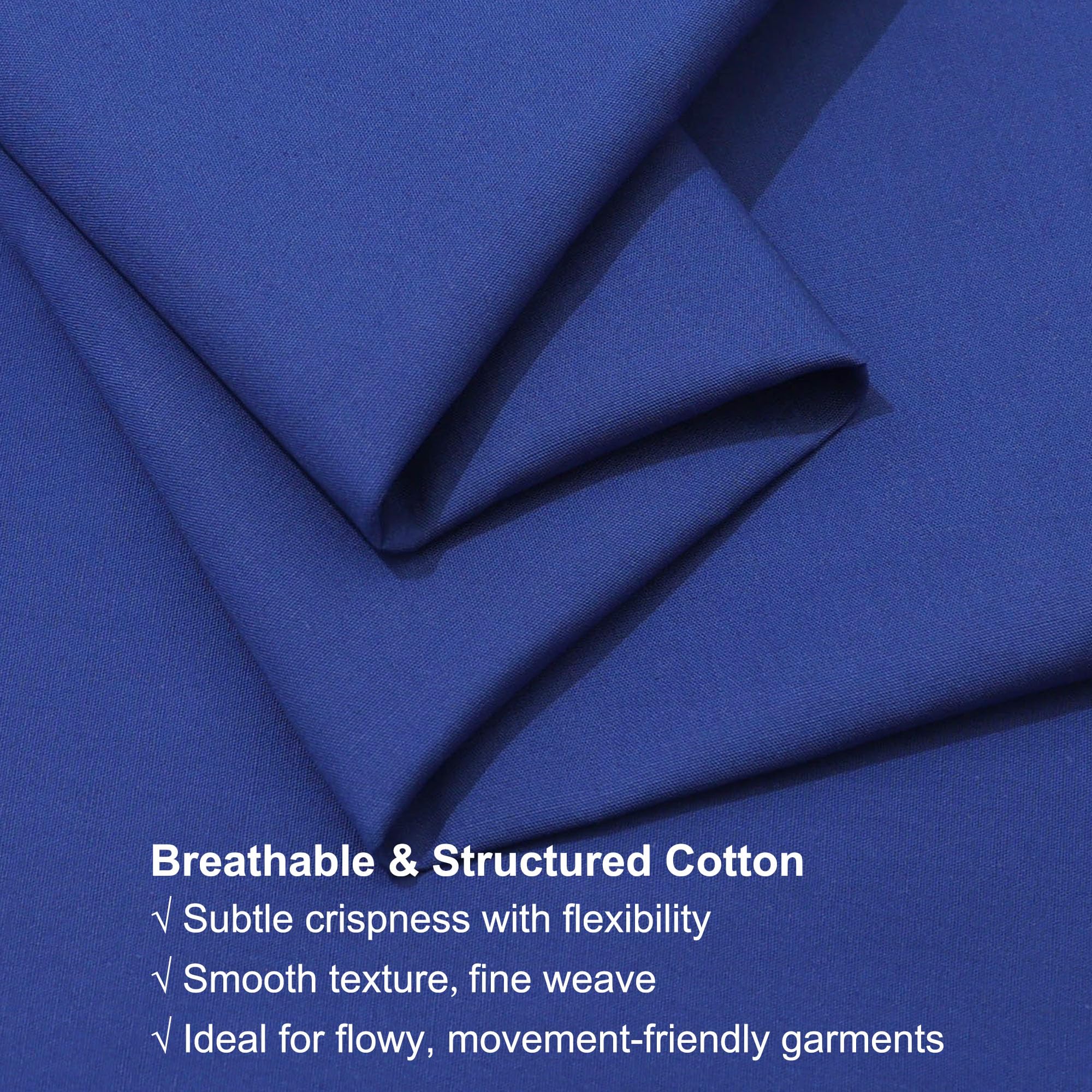 Amazon.com: 40s 100% Cotton Poplin Fabric for Apparel, Home Décor