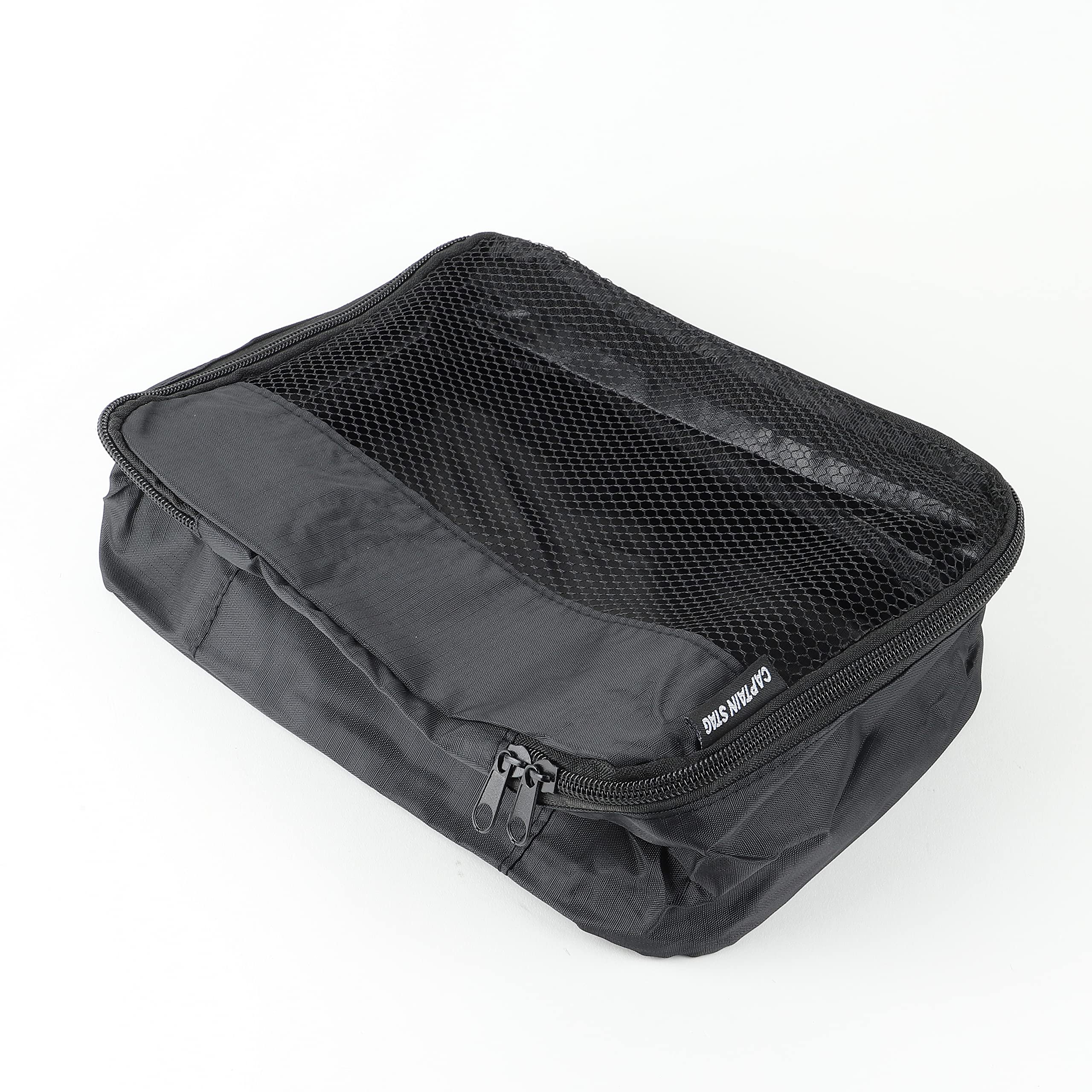 【新品未使用】衣類収納袋3種付 CAPTAIN STAG スーツケース30L 黒 スーツケース - アウトドア・キャンプ用品 - キャプテンスタッグ