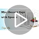 Exquisite Mini Dessert Cups With Spoons 2,000 Pcs I Serves 1,000 I Disposable Mini Plastic Mousse Cups With Spoons I 2 oz Small Dessert Cups with Spoons - Image 8