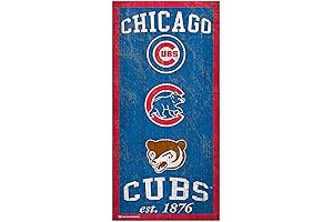 Chicago Cubs Heritage Sign: A Nostalgic Décor for Enthusiastic Fans