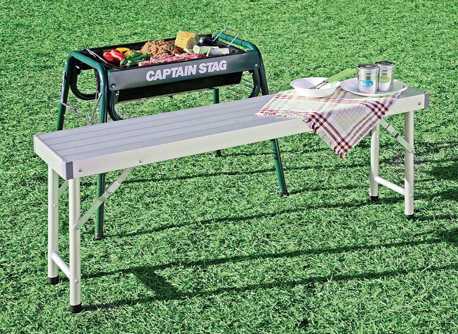 Amazon | キャプテンスタッグ グランツ アルミFD ベンチ 100