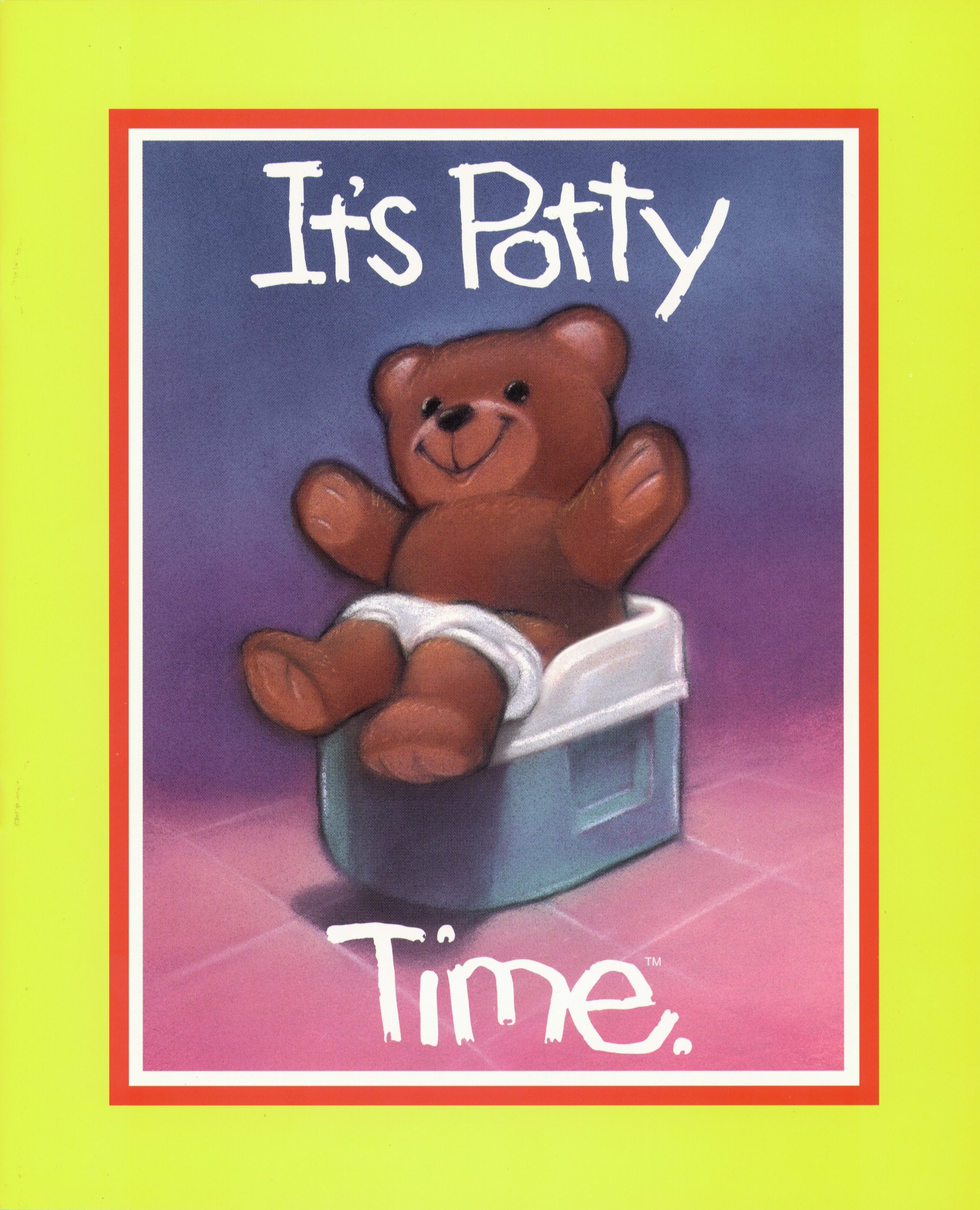 It's Potty Time Book