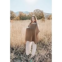 Vista 7 de Konssy Funda de Lactancia de Muselina para Amamantamiento de Bebé, Transpirable 100% Algodón Funda de Lactancia con Aro Rígido para Delantal