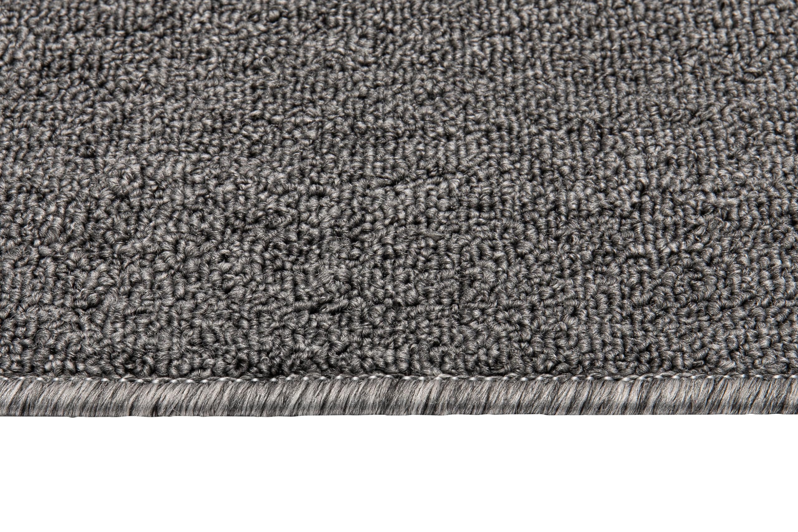 TAPISO Nizza Alfombra Antideslizante Lavable de Pelo Corto Diseño Moderno Gris Melange Alfombra de Salón Cocina Dormitorio Habitación Comedor Oeko-Tex 200 x 300 cm
