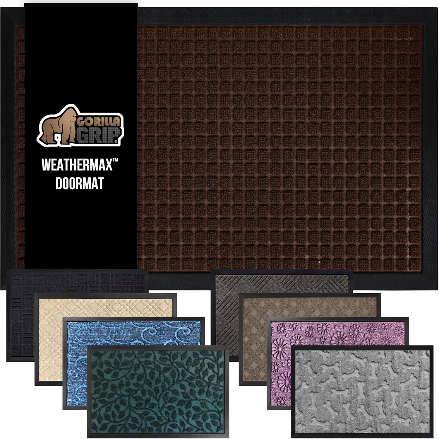 GORILLA GRIP WeatherMax Doormat 34x58