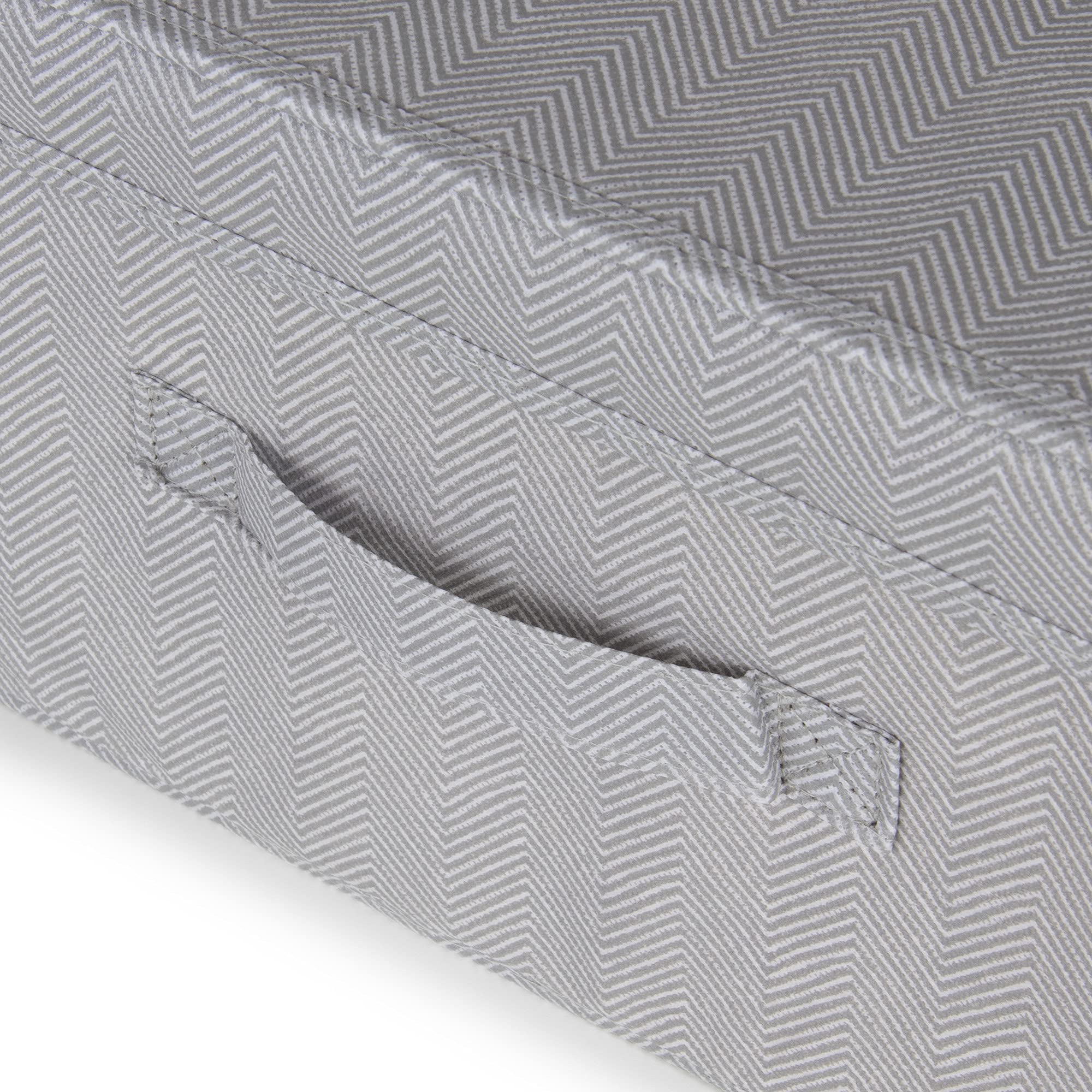 Compactor Rivoli Set 2 Scatole Pieghevoli Con Coperchio | Contenitori In Cartone E Polipropilene Per Organizzare Vestiti E Giocattoli (Large 40x50x25 + Small 30x43x19 Cm) - 2