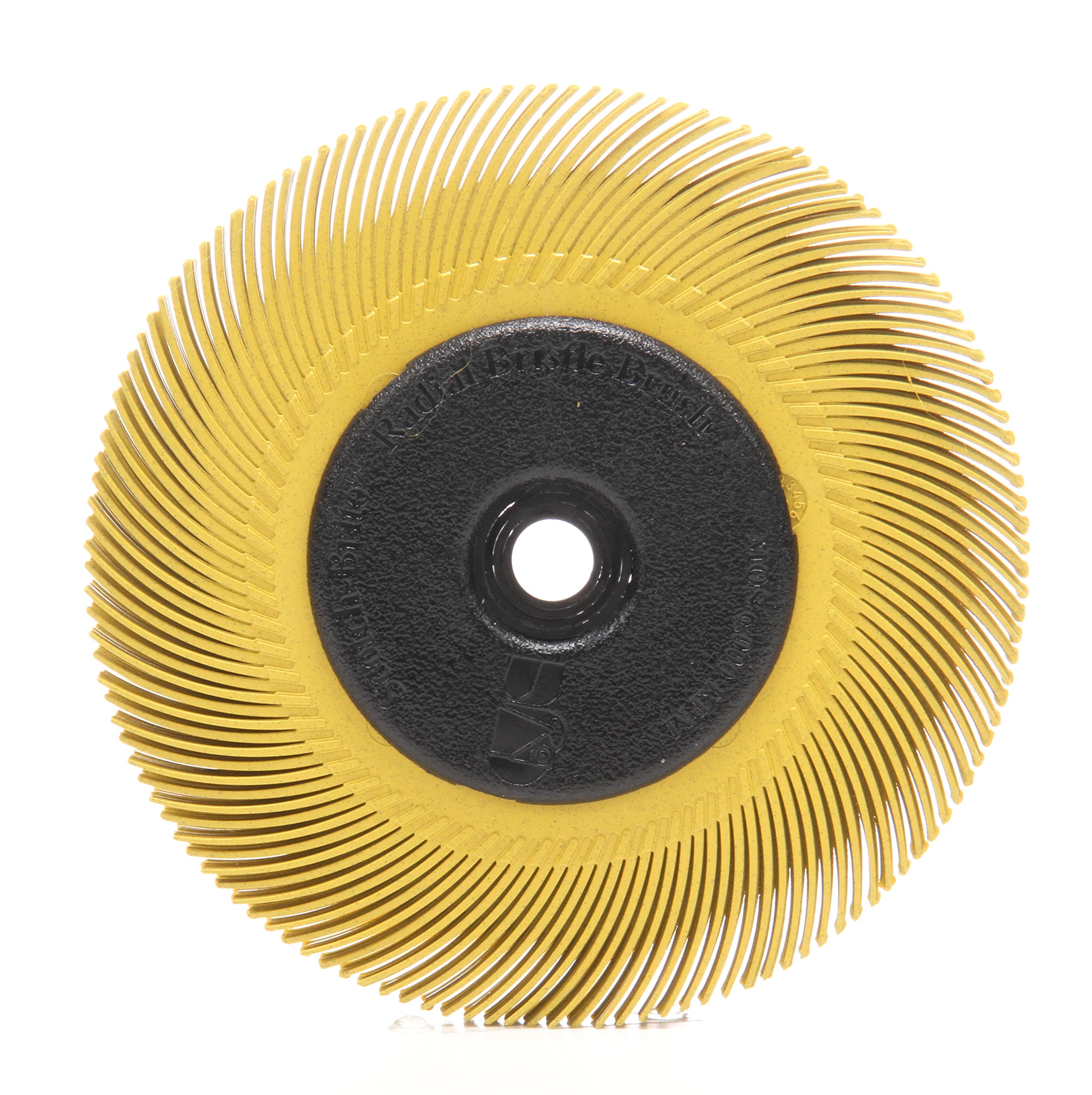 Spazzola radiale Scotch-Brite Bristle Tipe S BB-ZB, tipo C, P80, 150 mm, gialla, 1 unità