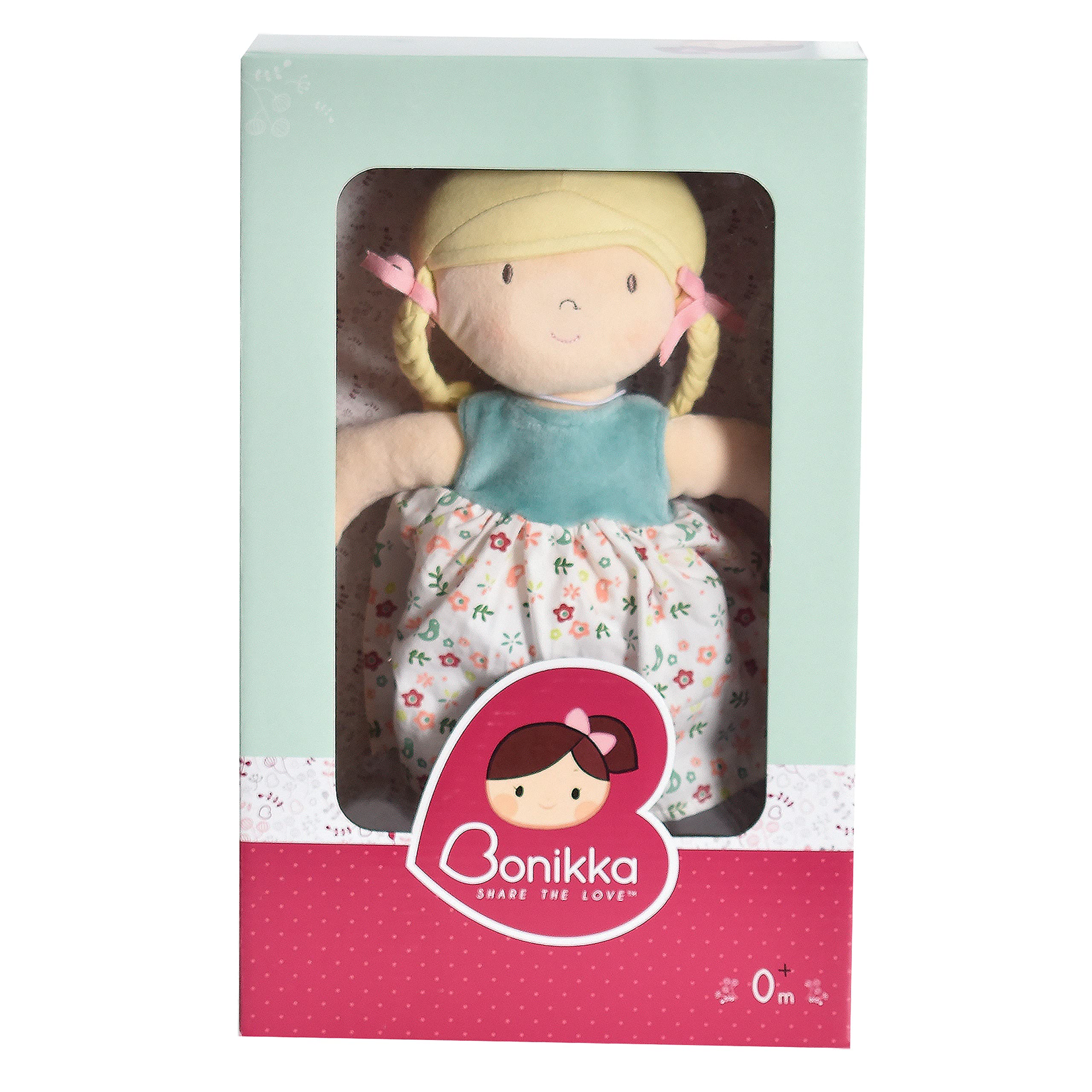 Bonikka Puppe Abby – 32 Cm, Beheizbar & Duftbar, Aus Bio-Baumwolle