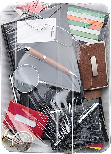 Miniatura 5 de Better Office Products Paquete de 4 mini envolturas elásticas con mango de fácil agarre, autodisponible, 5 pulgadas x 1000 pies por rollo, calibre