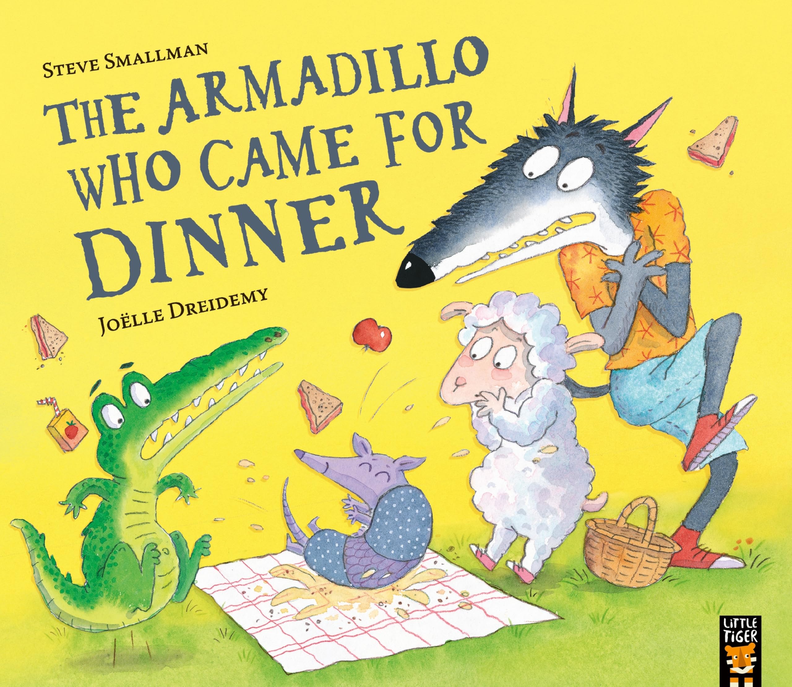 The Armadillo Who Came for Dinner by Steve Smallman (Paperback Book)