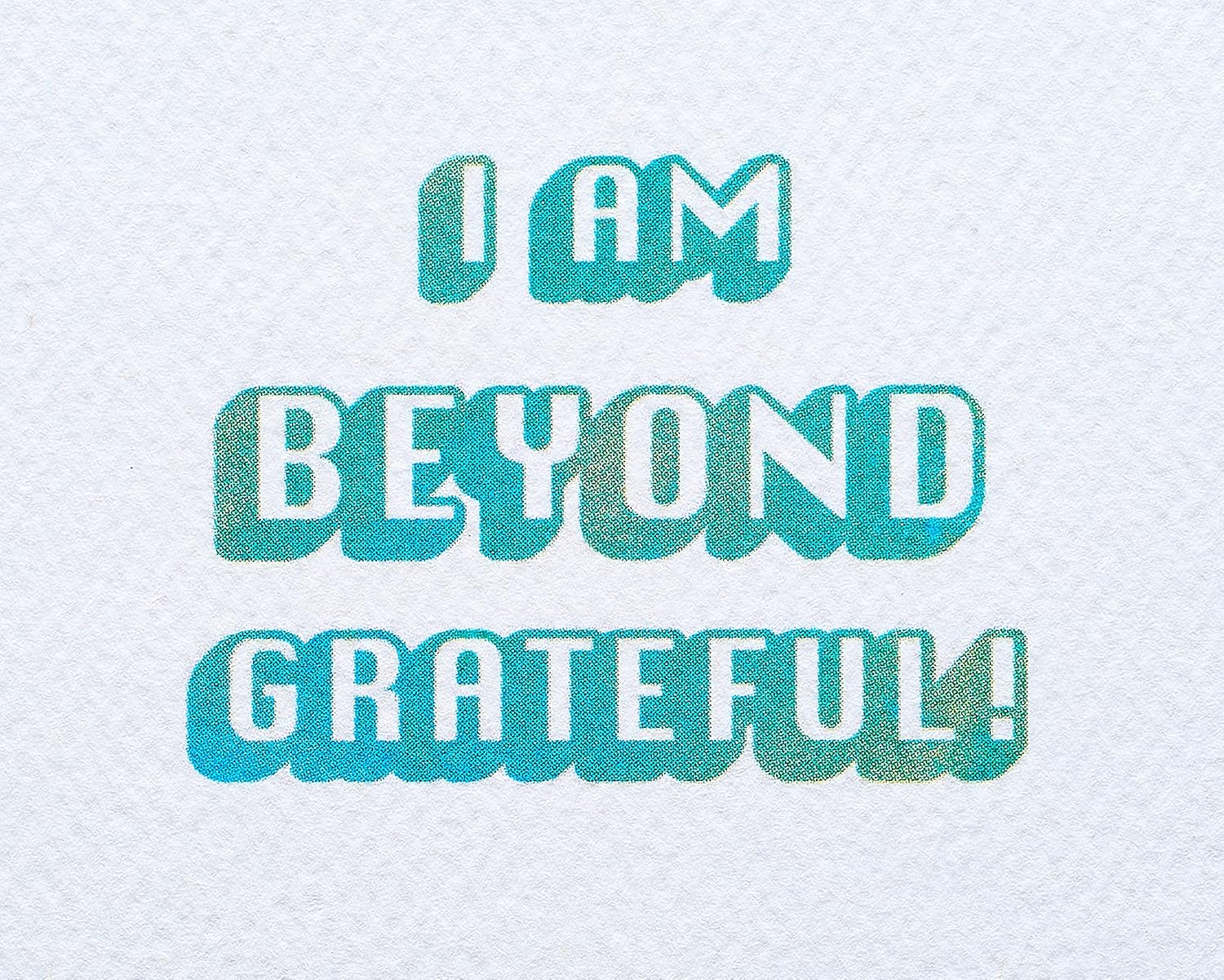 American Greetings Cat Thank You Card (Beyond Grateful) image 3 of 7 B09BZYSRN5