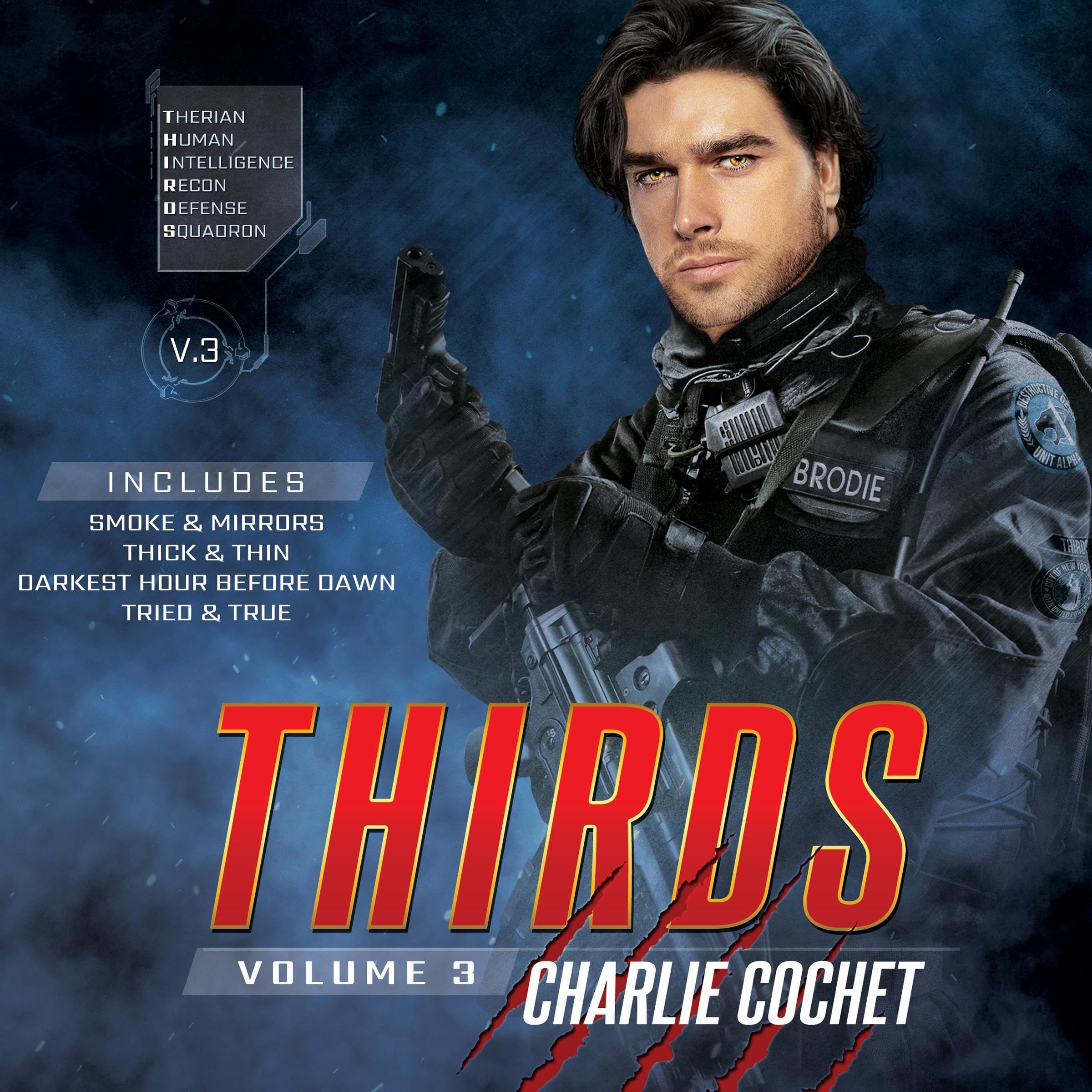Cover art for THIRDS, Volume Three: Books 7-10