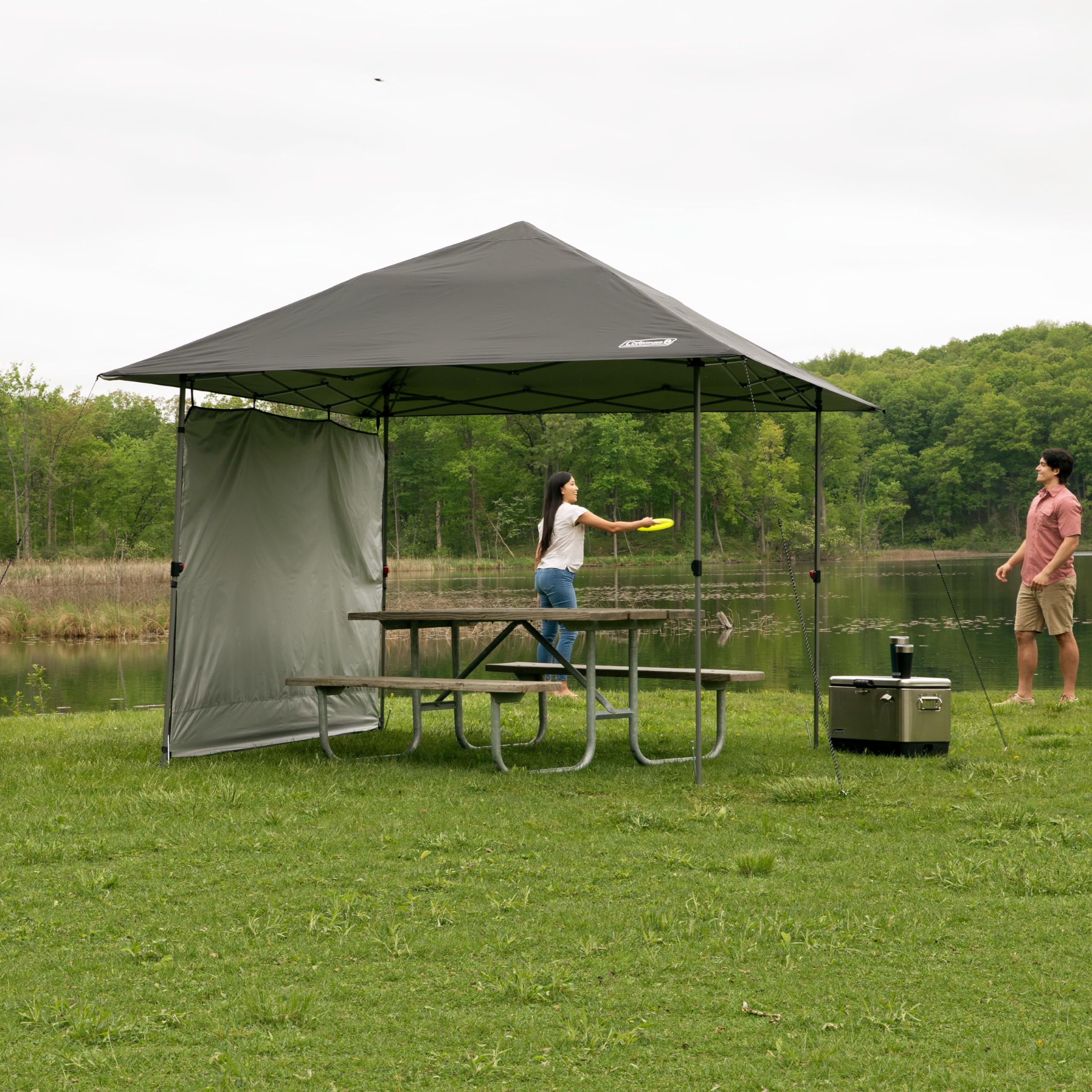 コールマン Coleman オアシス ポップアップキャノピーテント ウォールアタッチメント Oasis Pop-Up Canopy Tent with Wall Attachment Amazon.com: Coleman Oasis Lite Pop-Up Canopy Tent with Side Wall