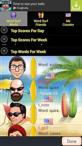 Word Surf - Fun Word Search Game!