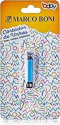 Marco Boni Cortador De Unhas Infantil Aço Carbono 1845 Azul 1 Unidade
