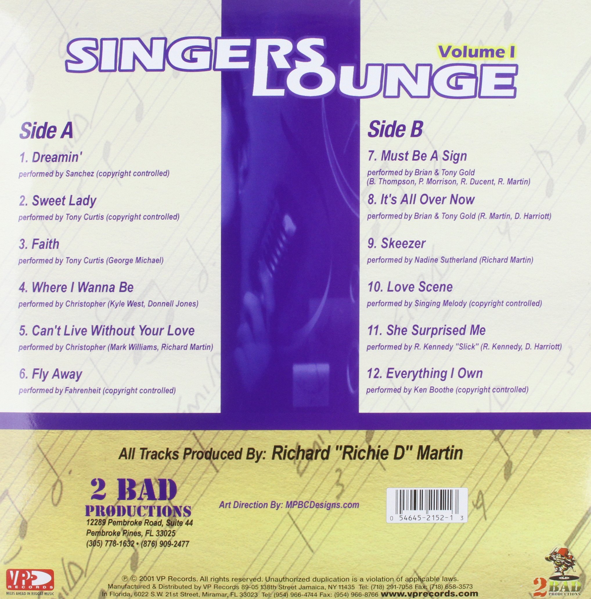 Singers Lounge
