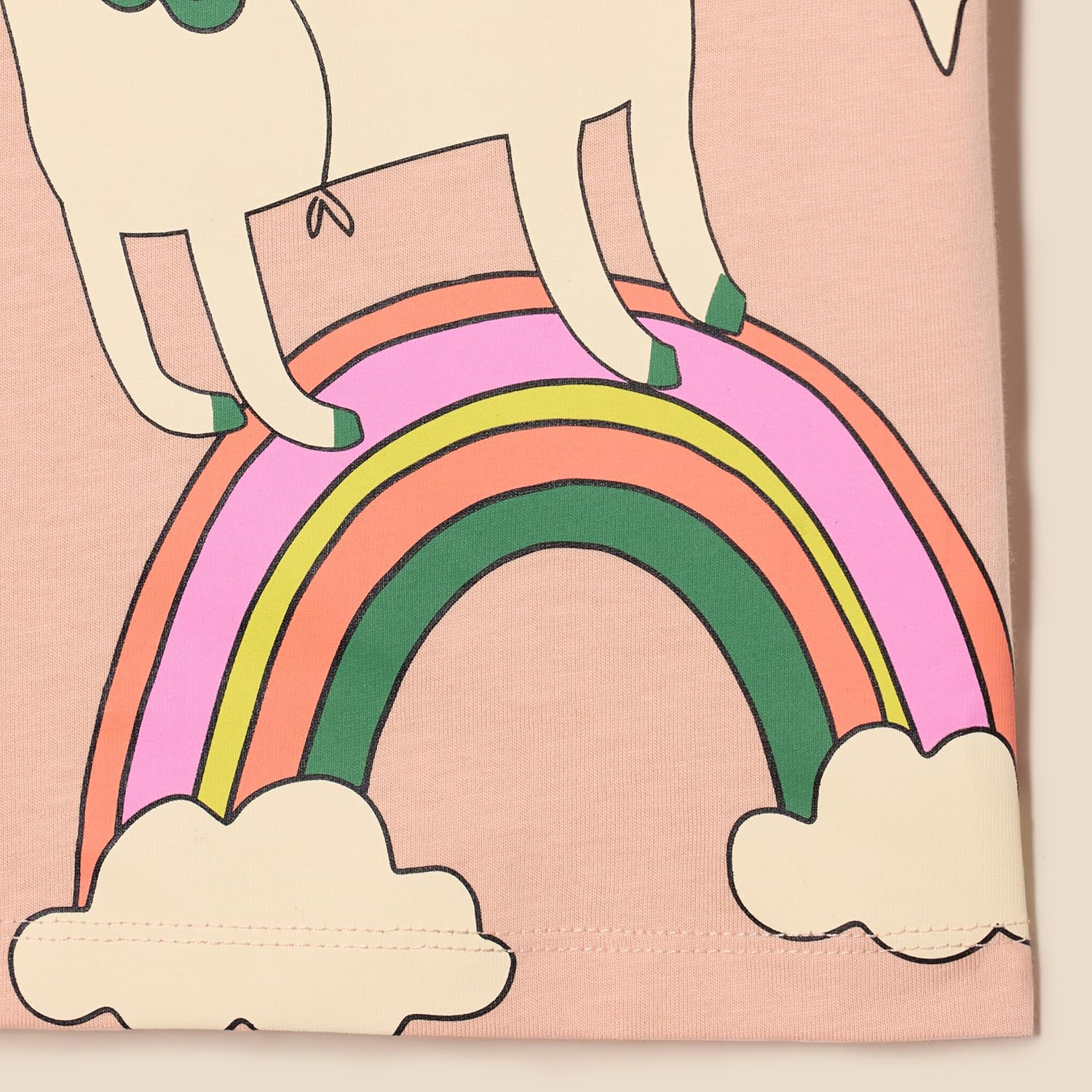 Amazon Essentials Girls and Toddlers' T-Shirt and Bike Short Set - Image 4