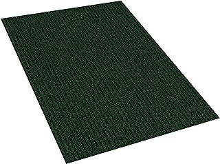 Koeckritz Rugs 6 Inches x 6 Inches Sample Emerald Indoor/Outdoor Area Rug Carpet, Runners & Stair Treads with a Rubber Backing 1/4