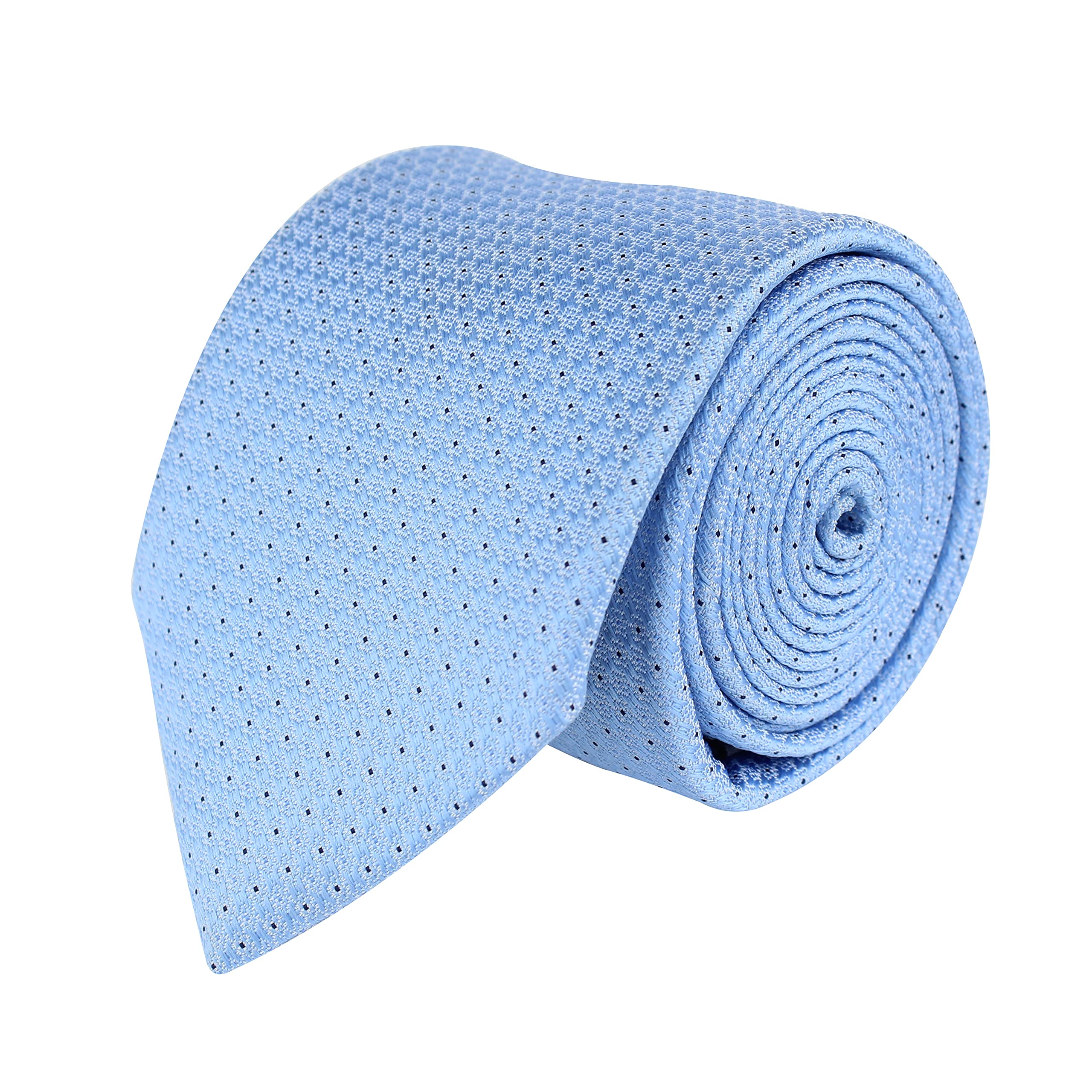 kovove Kavove The Fine Line Twin Shade Abstract Cyan Necktie For Men-picture-43